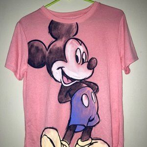 Disney Mickey Mouse High Low Hem Shirt